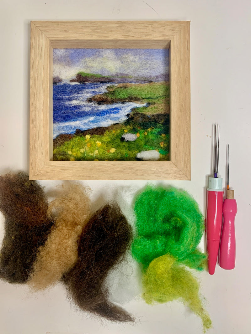 SOLD OUT - Needle Felted Irish Landscape!